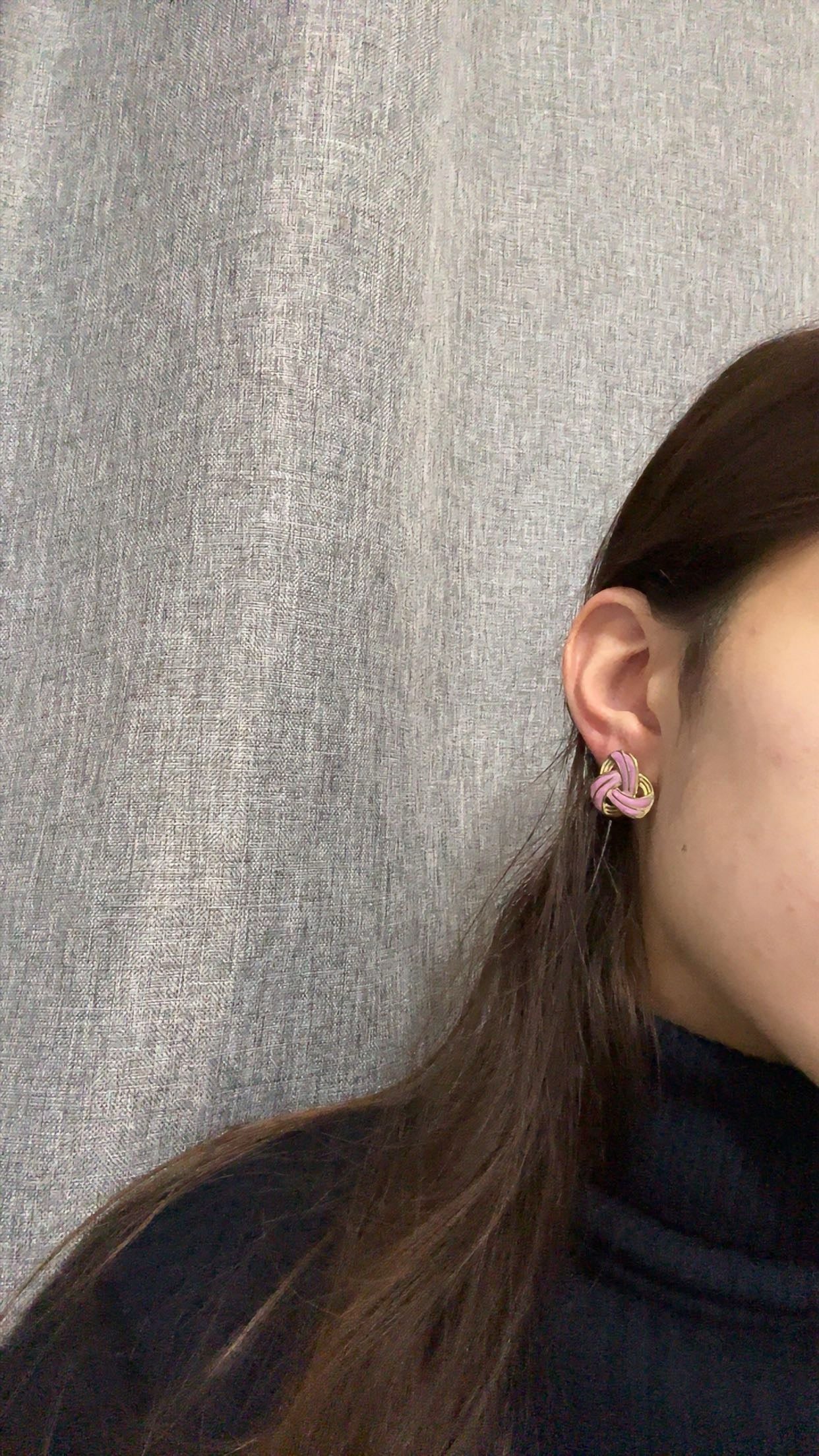 Boucles d’oreilles - acier inoxydable doré