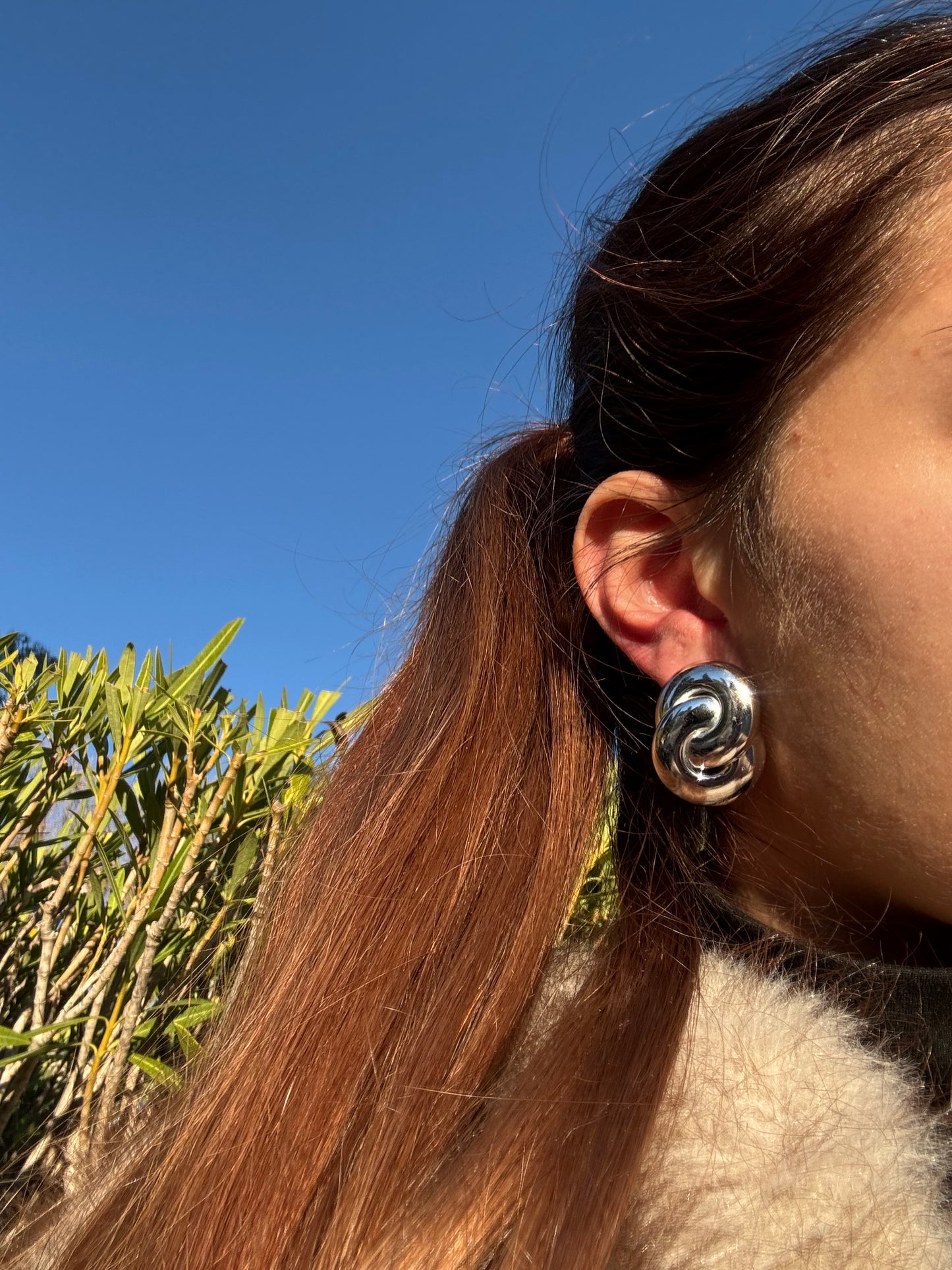 Boucles d’oreilles - alliage argenté