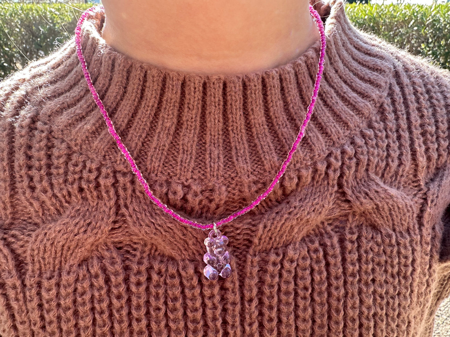 Collier ourson enfant - fantaisie