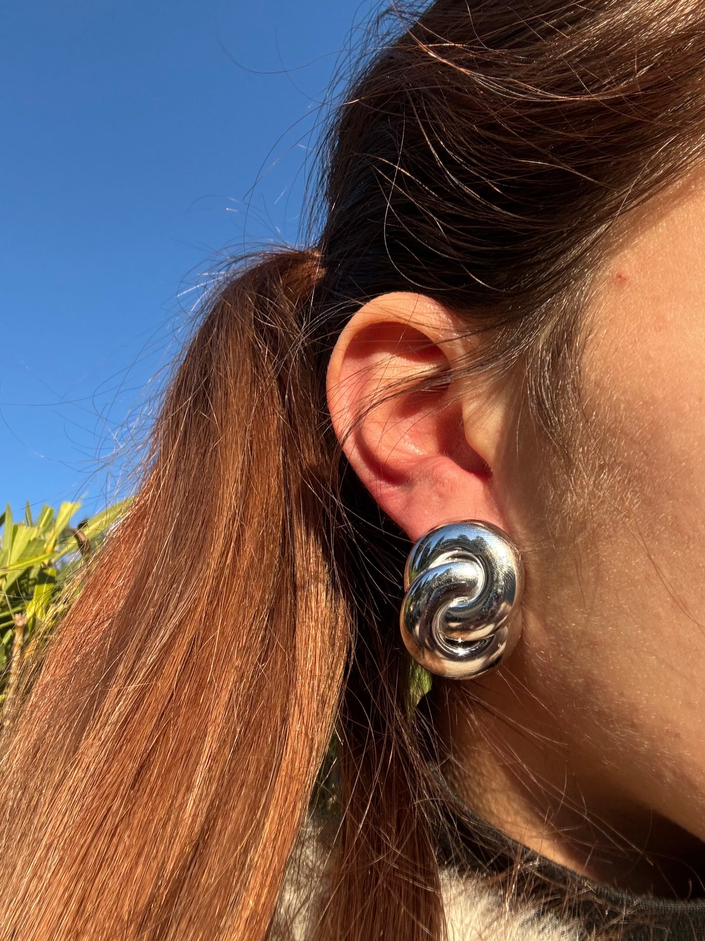 Boucles d’oreilles - alliage argenté