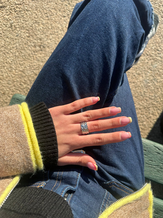 Bague ajustable en acier inoxydable