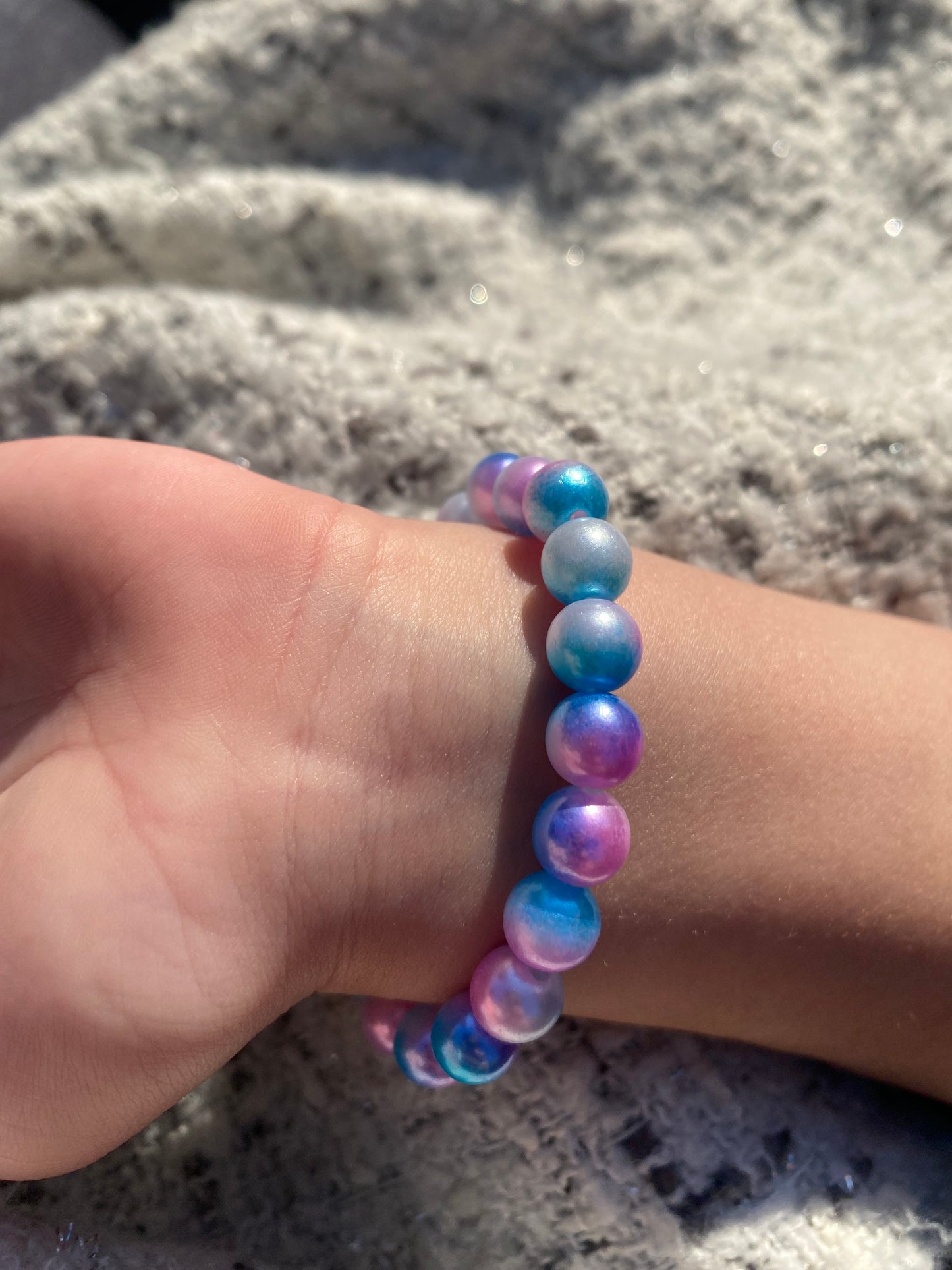 Bracelet élastique coquillage enfant - fantaisie