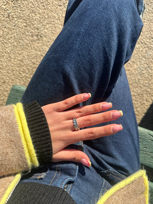 Bague ajustable en acier inoxydable