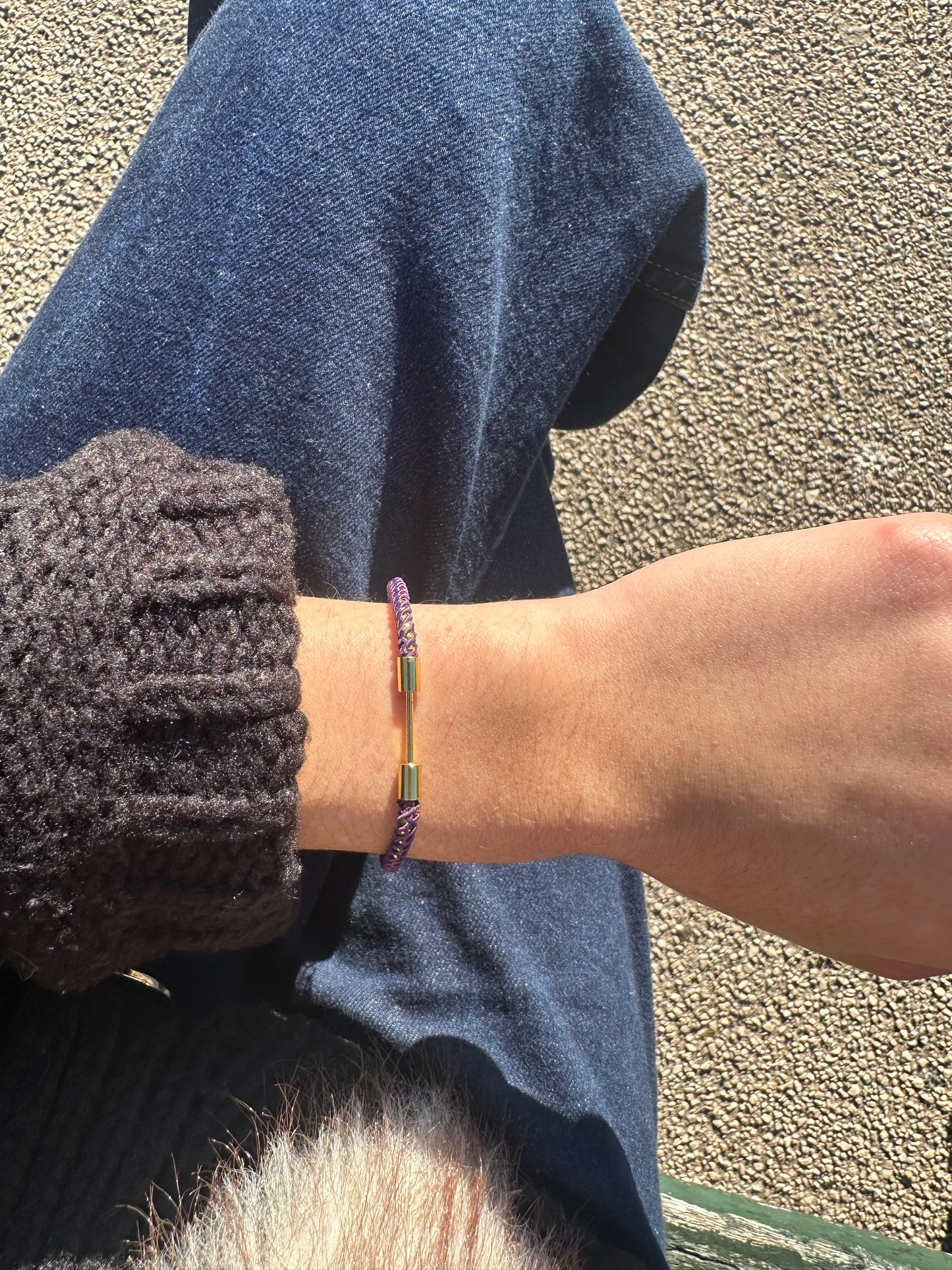 Bracelet - cuivre doré