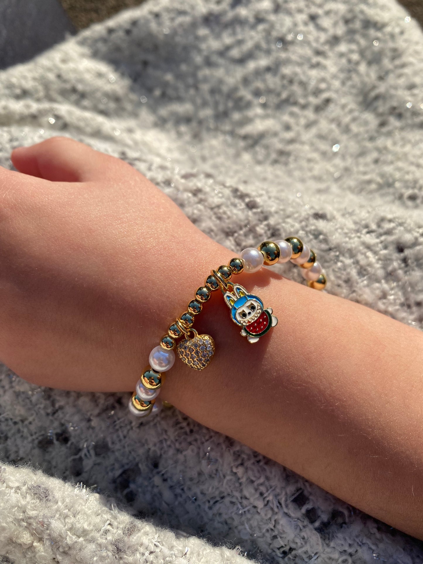 Bracelet élastique enfant - fantaisie