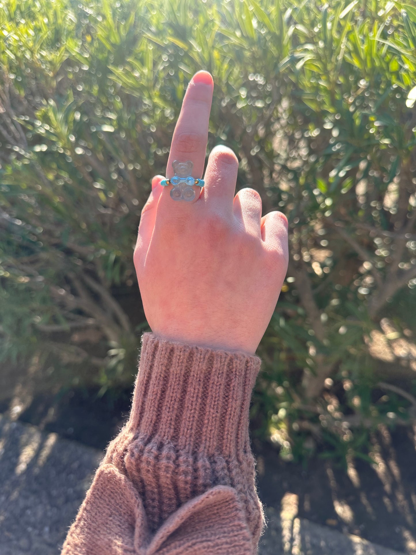 Bague ourson enfant - fantaisie