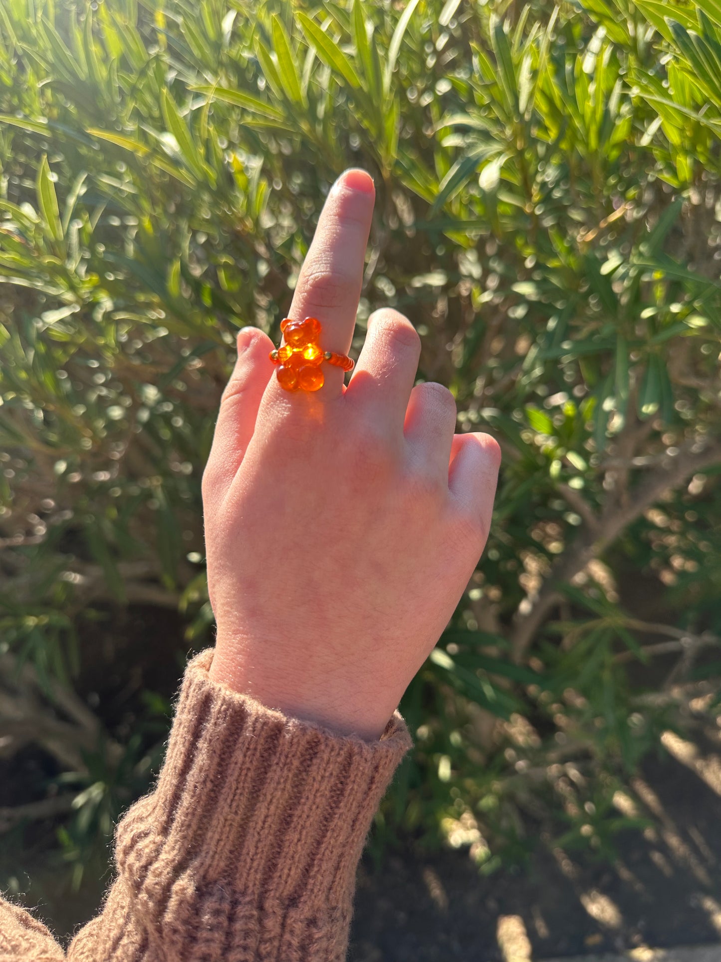 Bague ourson enfant - fantaisie