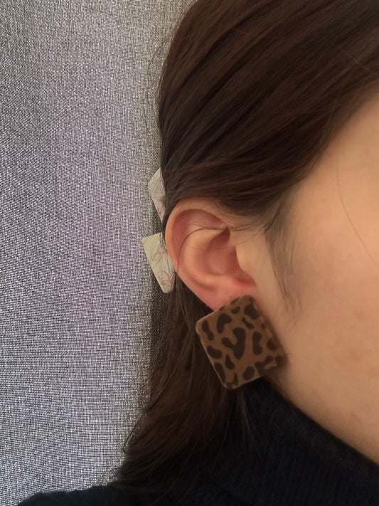 Boucles d’oreilles léopard - fantaisie