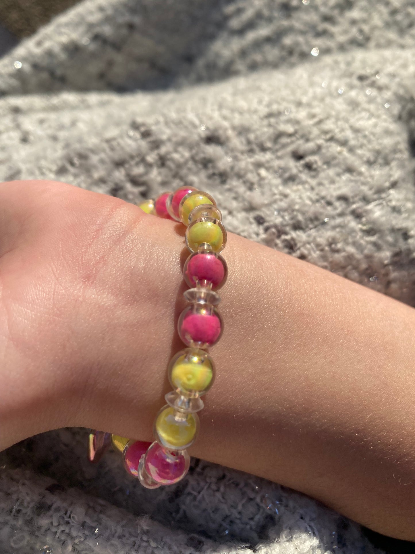 Bracelet élastique papillon enfant - fantaisie