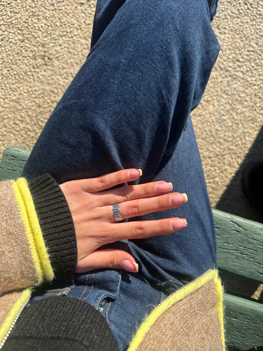 Bague ajustable en acier inoxydable