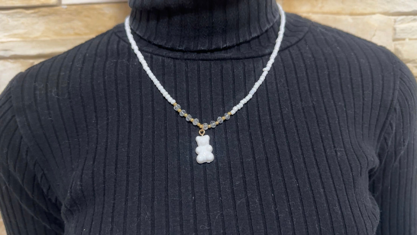 Collier ourson enfant - fantaisie