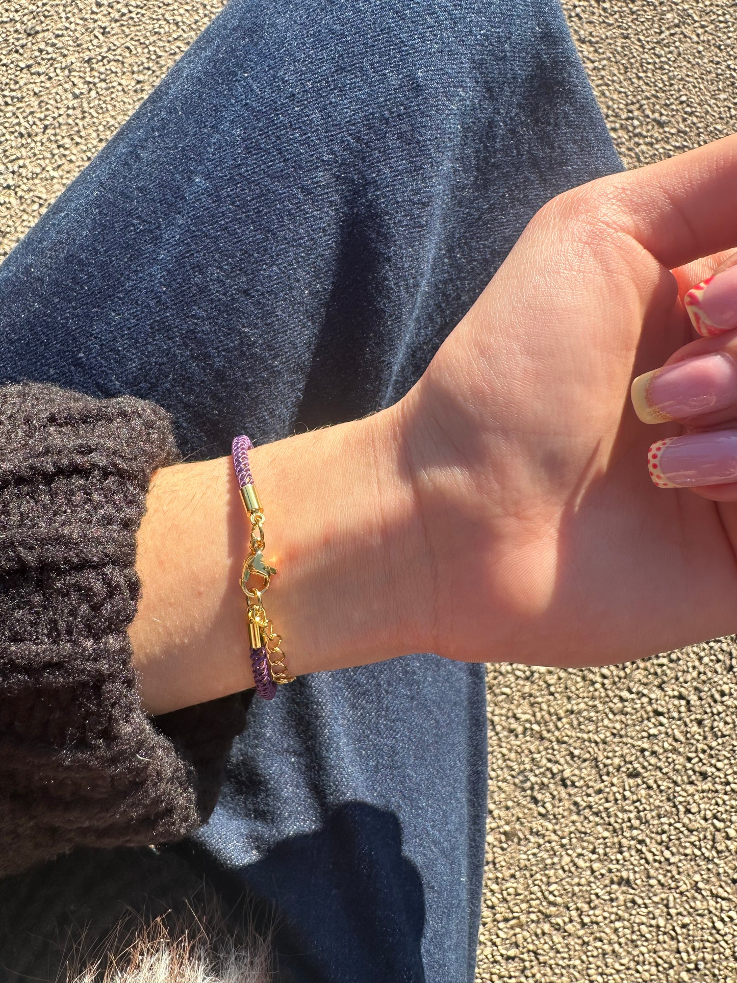 Bracelet - cuivre doré