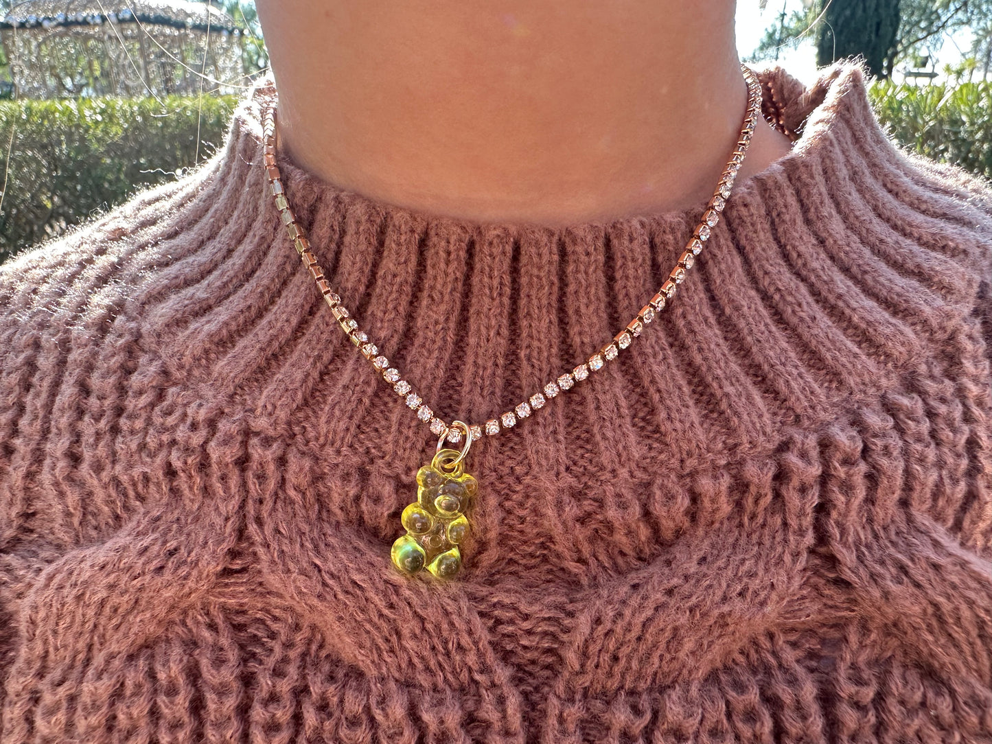 Collier ourson enfant - fantaisie
