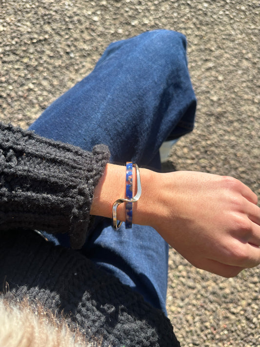 Jonc - acier inoxydable doré