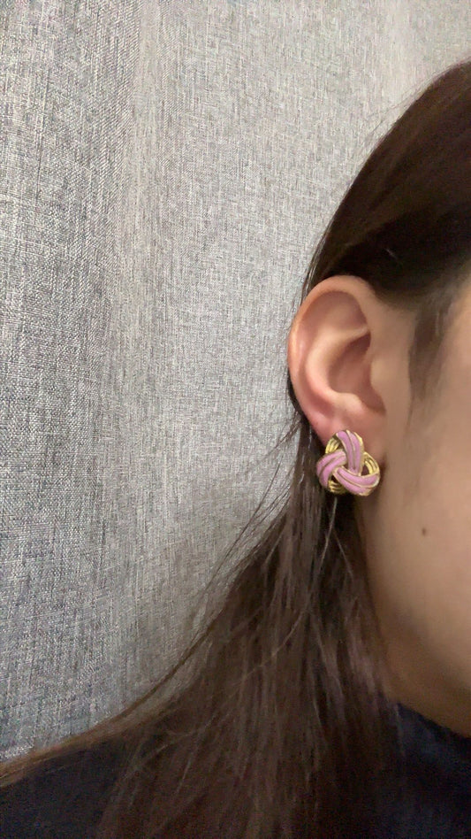 Boucles d’oreilles - acier inoxydable doré