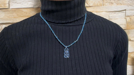 Collier enfant ourson - fantaisie