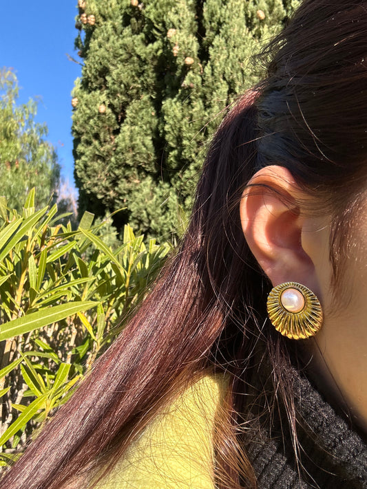 Boucles d’oreilles en acier inoxydable