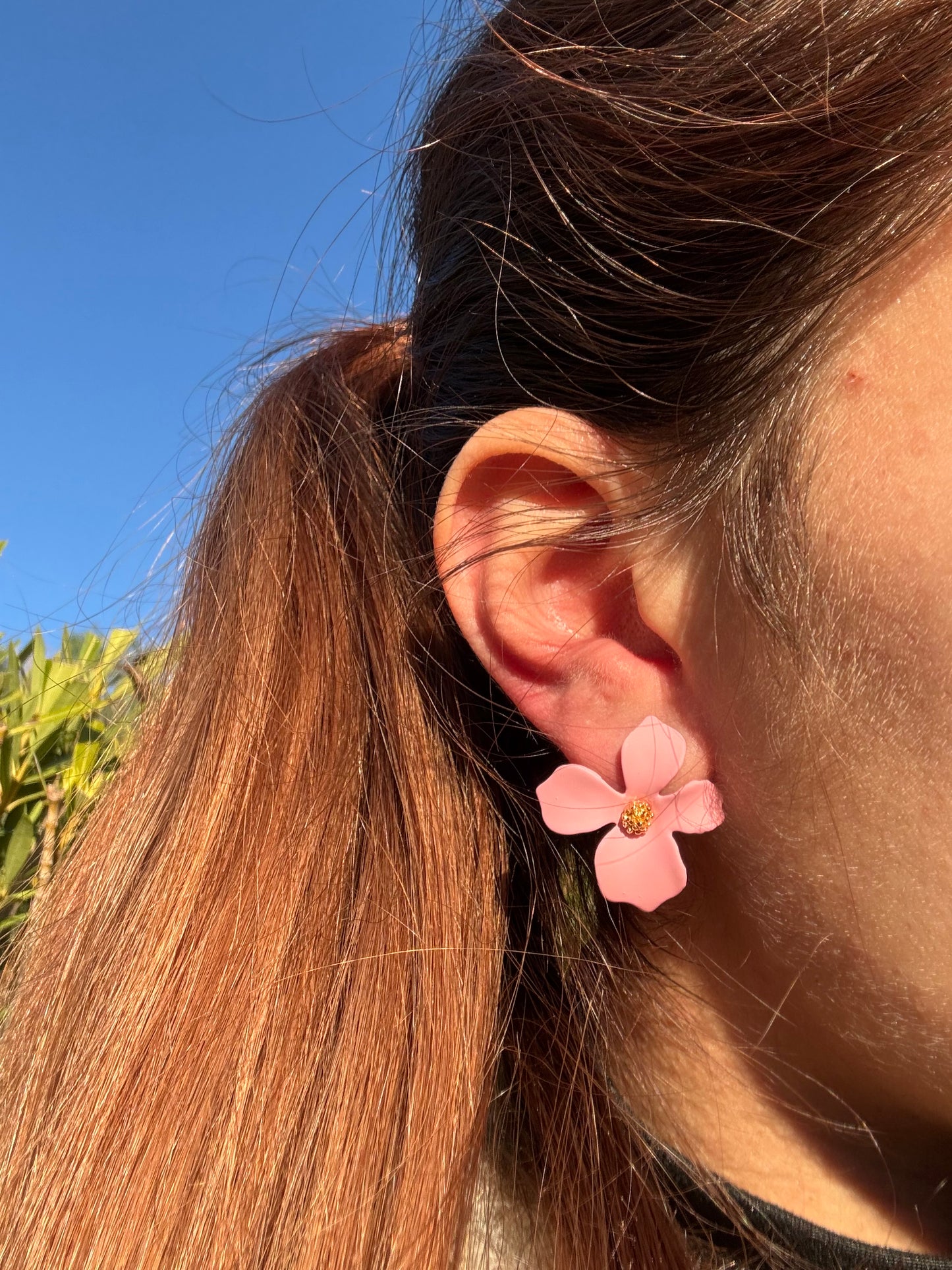 Boucles d’oreilles fleur - fantaisie
